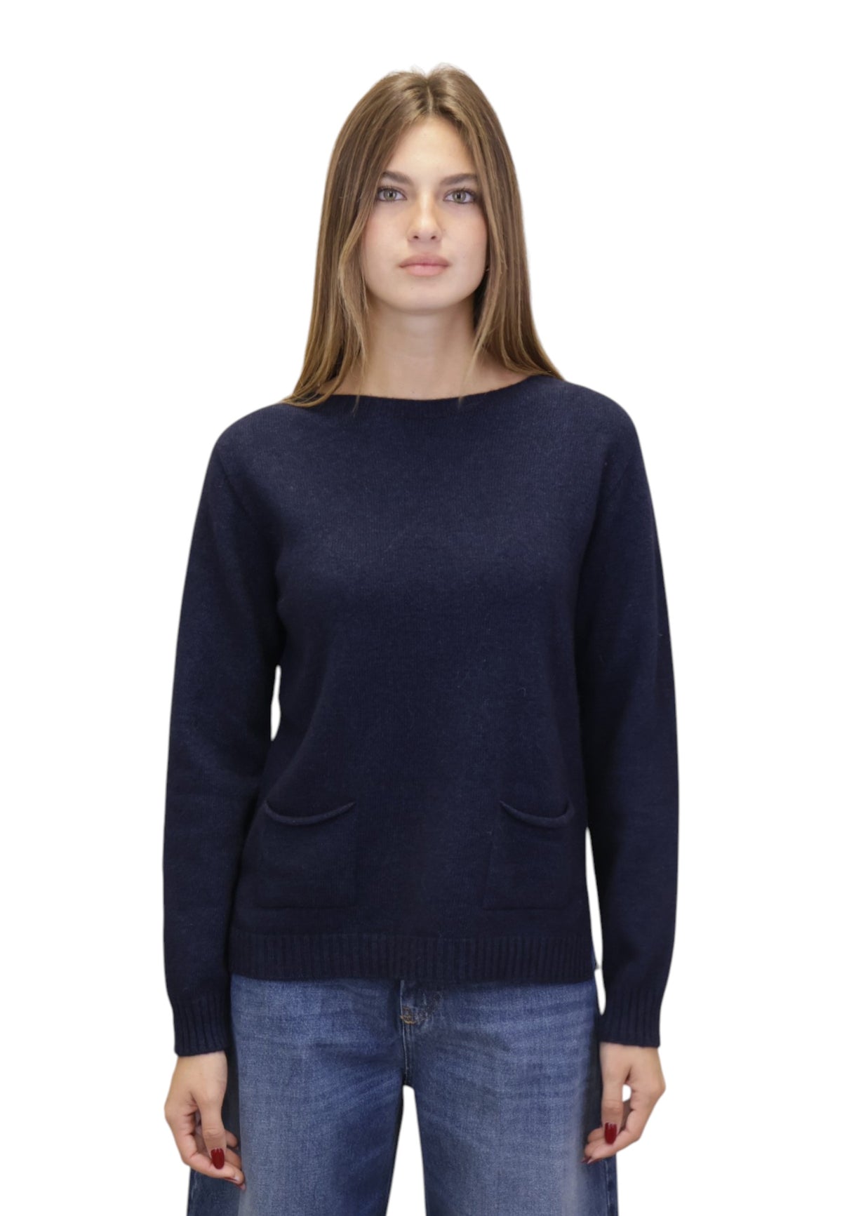 MAGLIE A GIROCOLLO Blu Hekla & Co