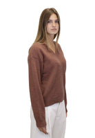 MAGLIE A V Arancione Hekla & Co