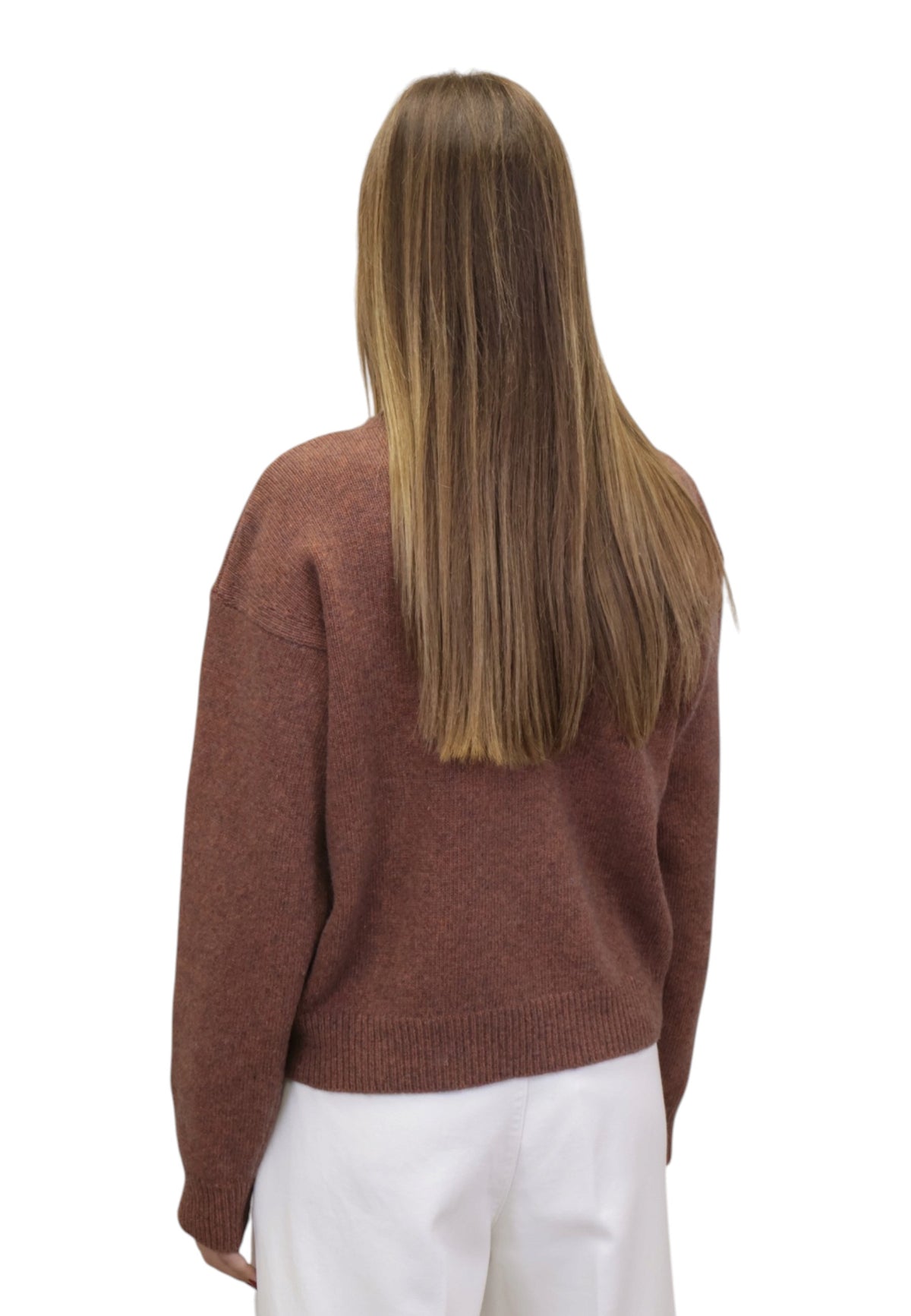 MAGLIE A V Arancione Hekla & Co