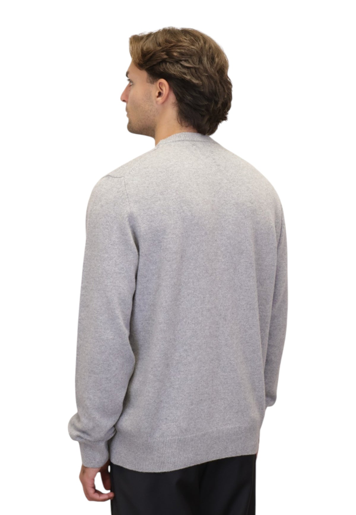 MAGLIE A GIROCOLLO Grigio Mc2 Saint Barth
