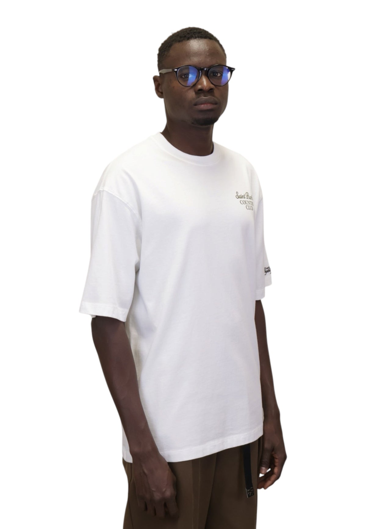 T-SHIRT Bianco Mc2 Saint Barth