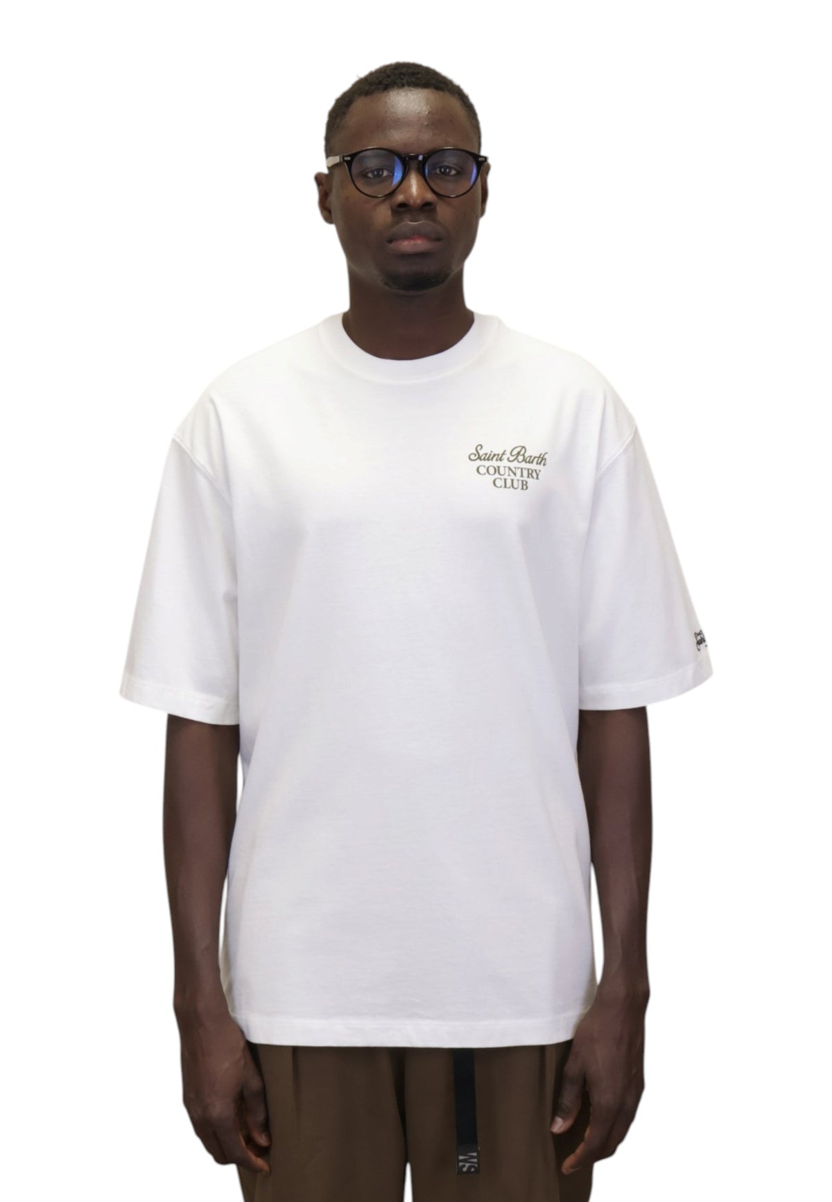 T-SHIRT Bianco Mc2 Saint Barth
