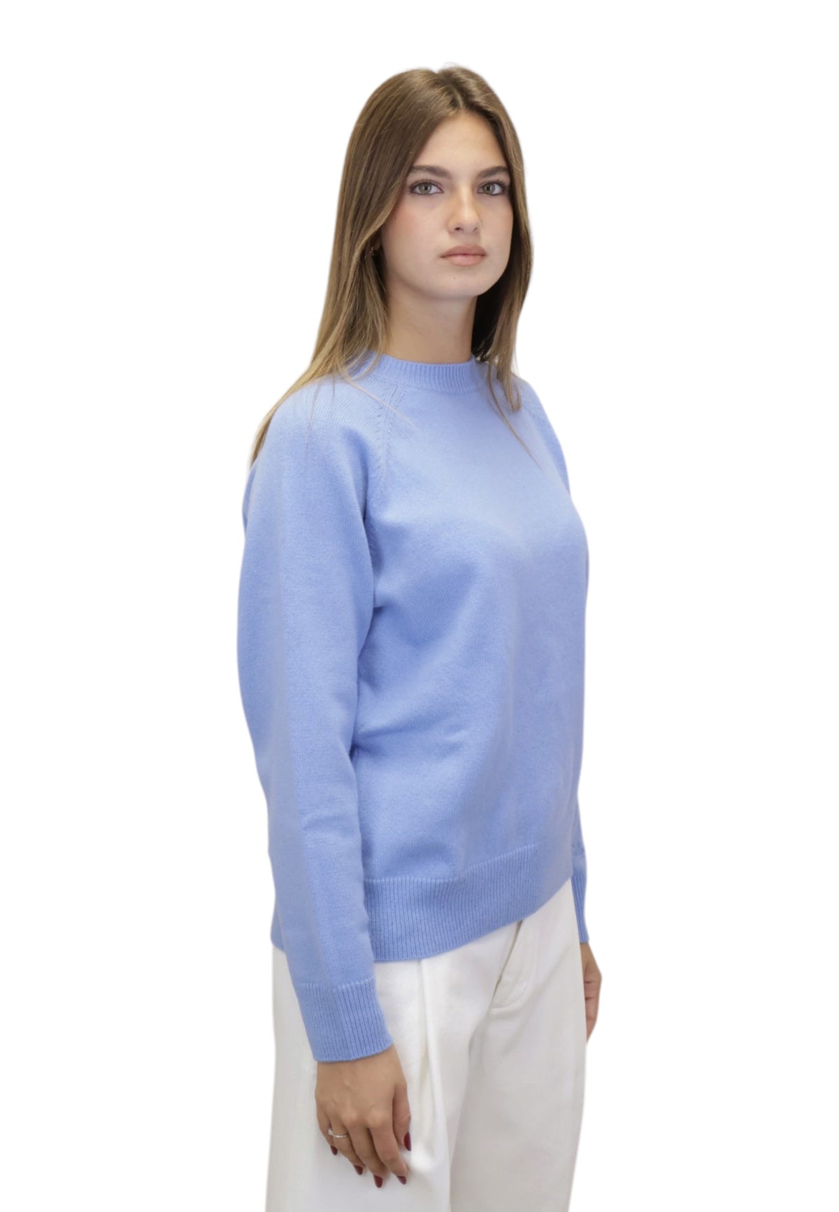 MAGLIE A GIROCOLLO Celeste Mc2 Saint Barth