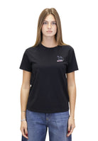T-SHIRT Nero Mc2 Saint Barth