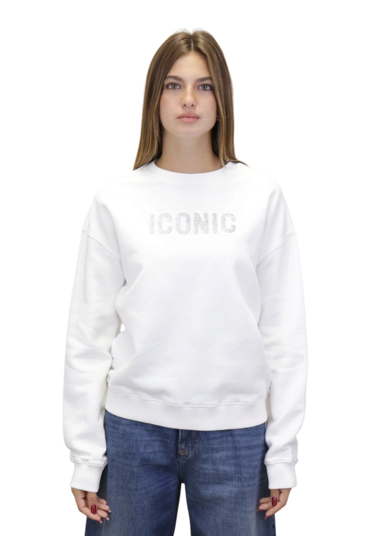 MAGLIE A GIROCOLLO Bianco Mc2 Saint Barth