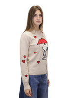MAGLIE A GIROCOLLO Beige Mc2 Saint Barth
