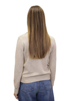 MAGLIE A GIROCOLLO Beige Mc2 Saint Barth