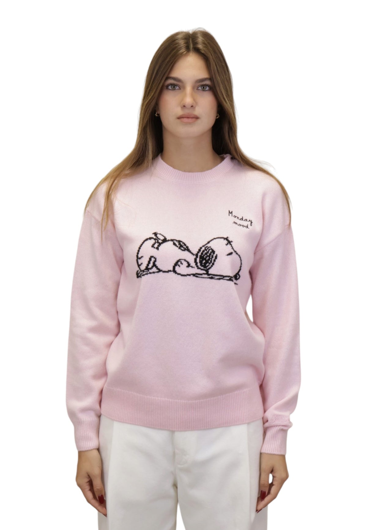 MAGLIE A GIROCOLLO Rosa Mc2 Saint Barth