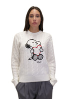 MAGLIE A GIROCOLLO Bianco Mc2 Saint Barth