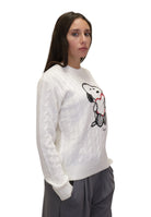 MAGLIE A GIROCOLLO Bianco Mc2 Saint Barth