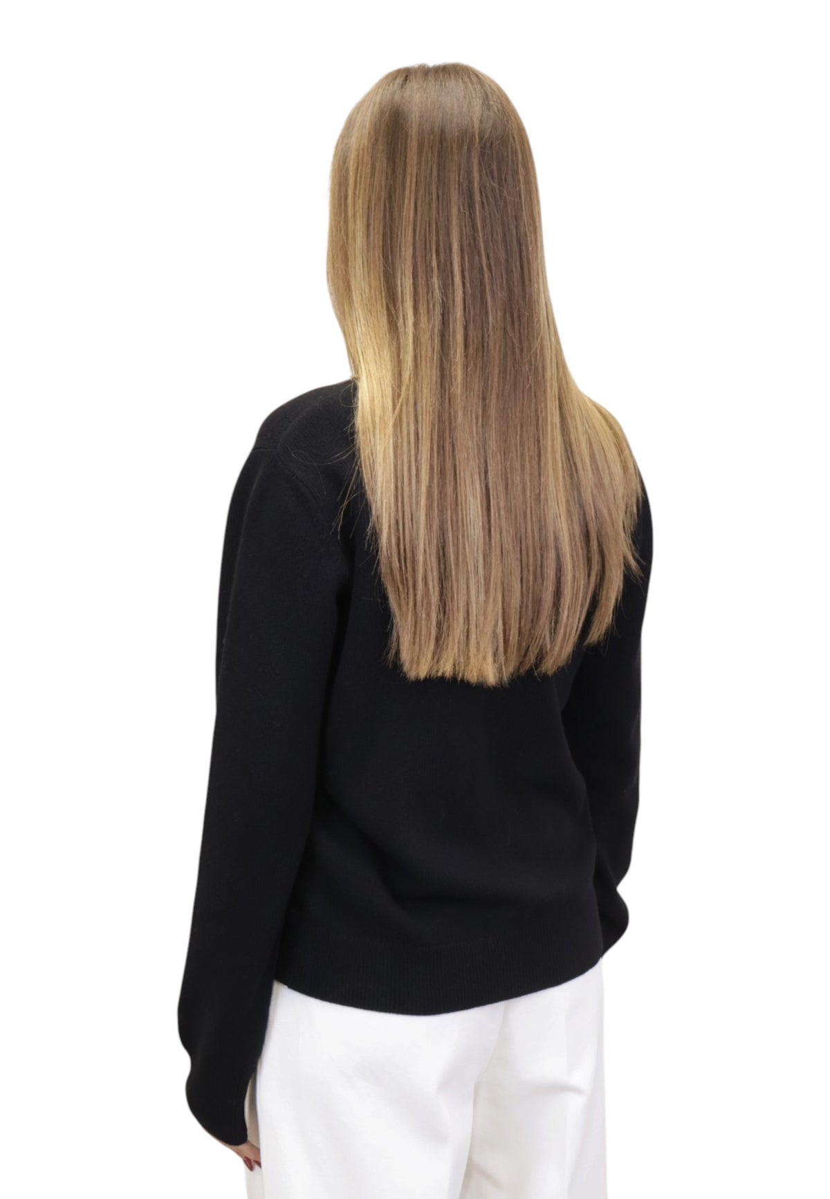 MAGLIE A GIROCOLLO Nero Mc2 Saint Barth