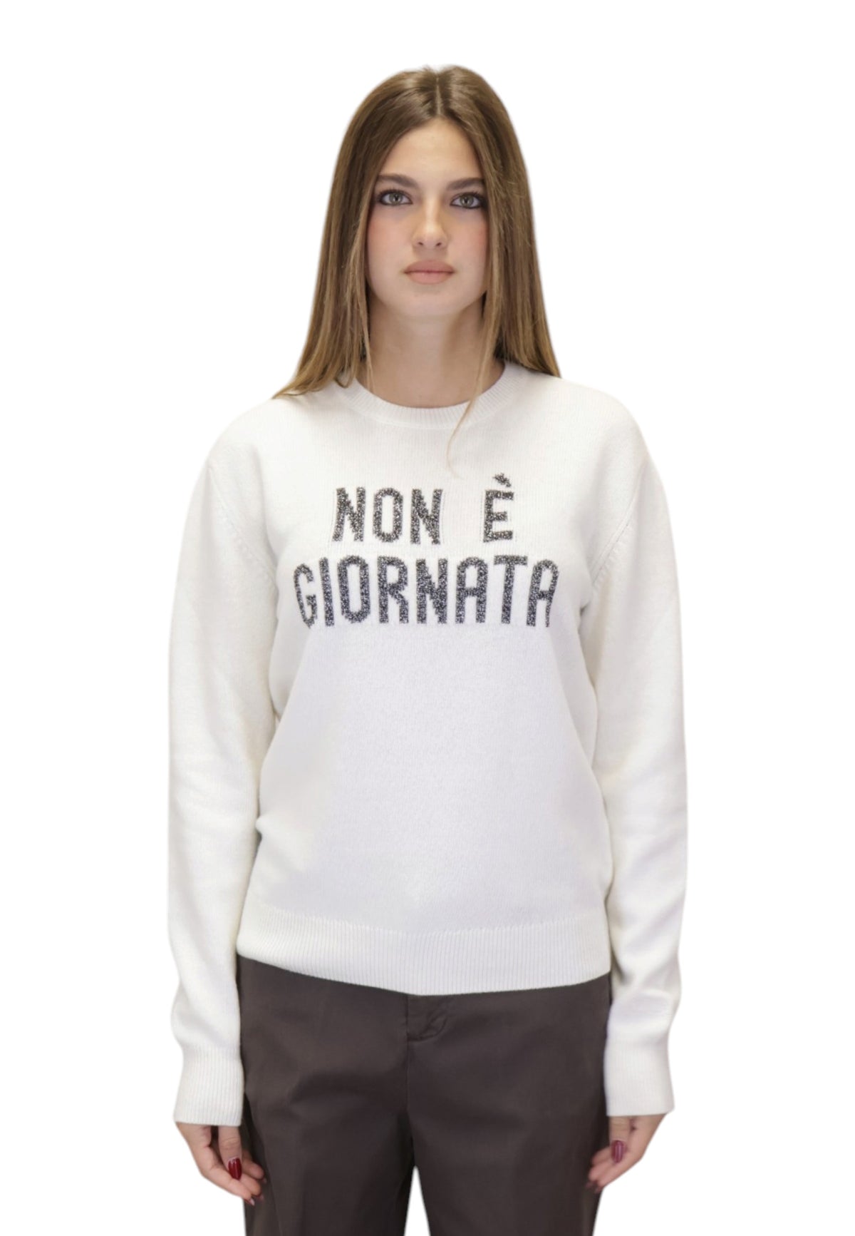 MAGLIE A GIROCOLLO Bianco Mc2 Saint Barth