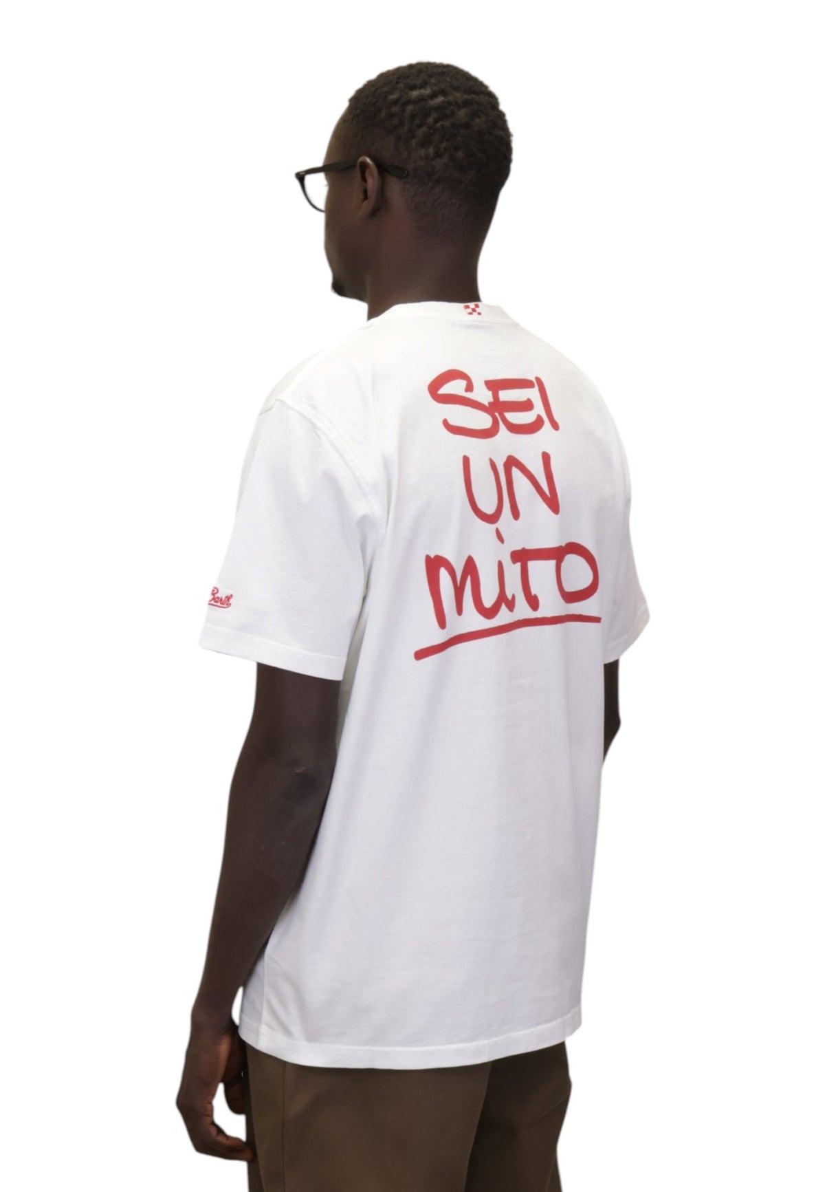 T-SHIRT Bianco Mc2 Saint Barth