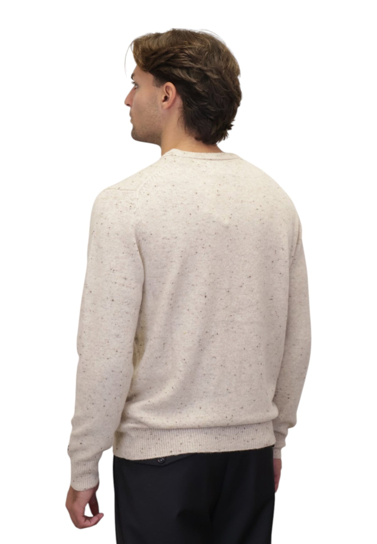 MAGLIE A GIROCOLLO Beige Mc2 Saint Barth