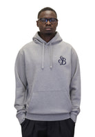FELPE CON CAPPUCCIO Grigio Mc2 Saint Barth