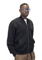 FELPE CON ZIP Nero Mc2 Saint Barth