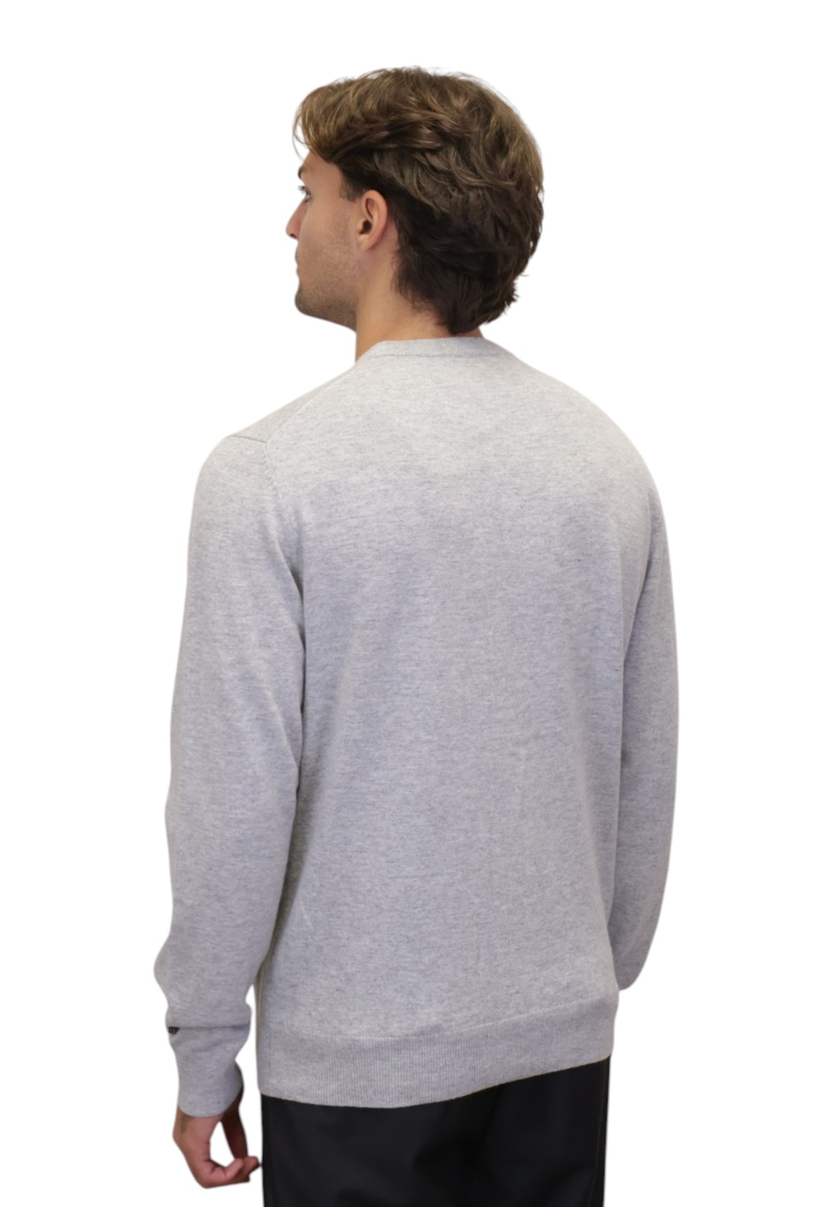 MAGLIE A GIROCOLLO Grigio Mc2 Saint Barth