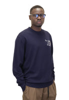 MAGLIE A GIROCOLLO Blu Mc2 Saint Barth