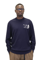 MAGLIE A GIROCOLLO Blu Mc2 Saint Barth