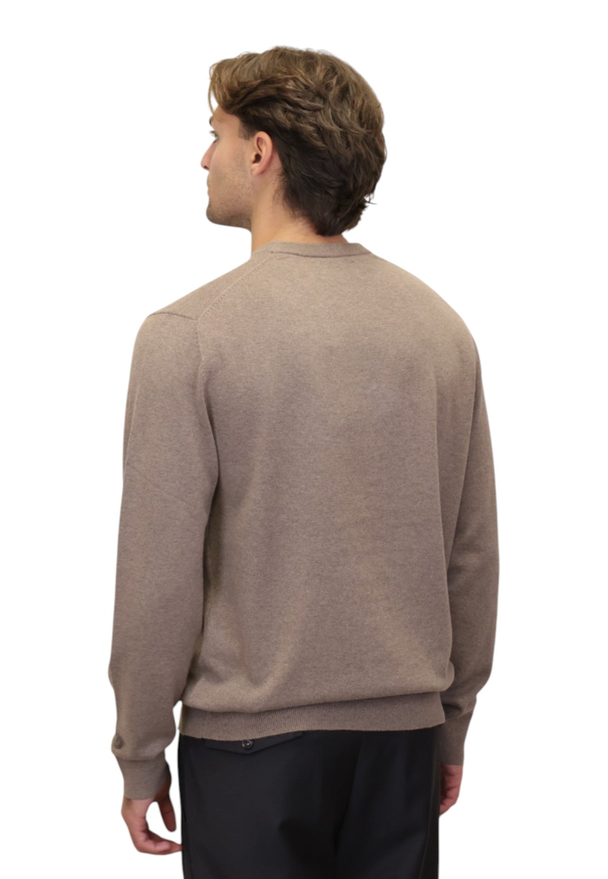 MAGLIE A GIROCOLLO Marrone Mc2 Saint Barth