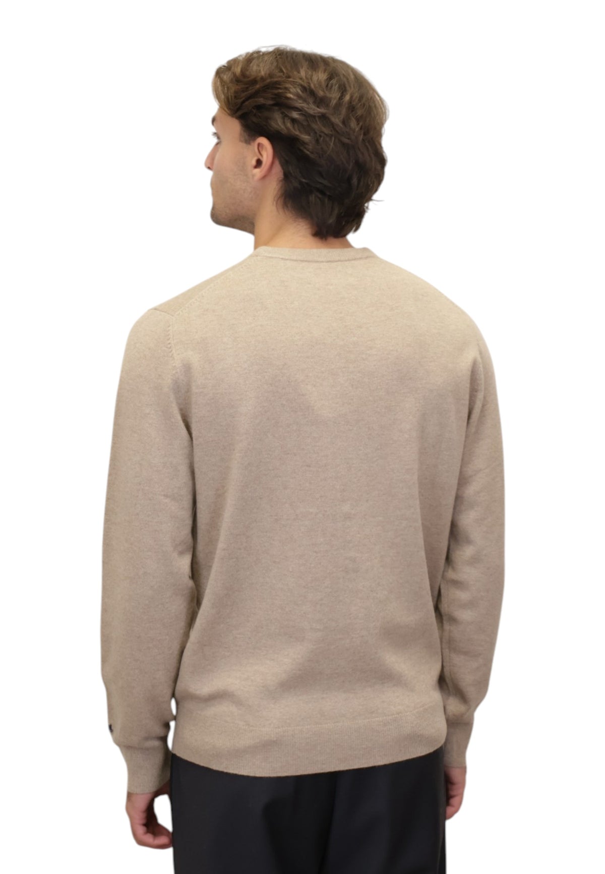 MAGLIE A GIROCOLLO Beige Mc2 Saint Barth