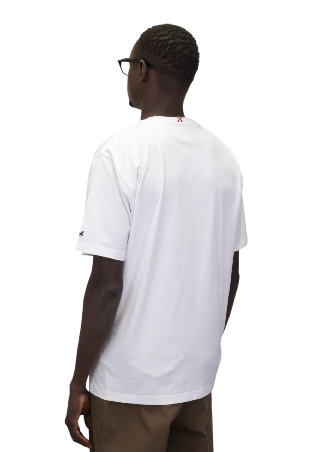 T-SHIRT Bianco Mc2 Saint Barth