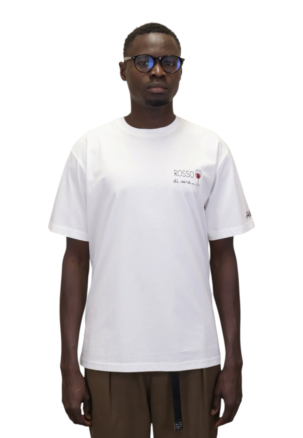 T-SHIRT Bianco Mc2 Saint Barth