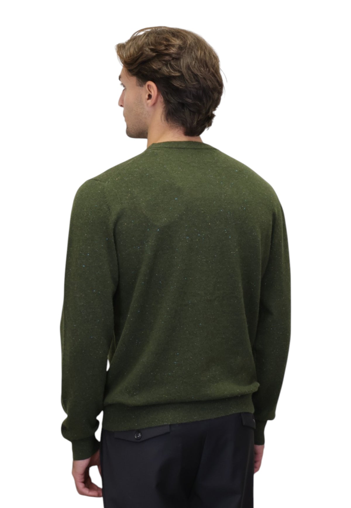 MAGLIE A GIROCOLLO Verde Mc2 Saint Barth