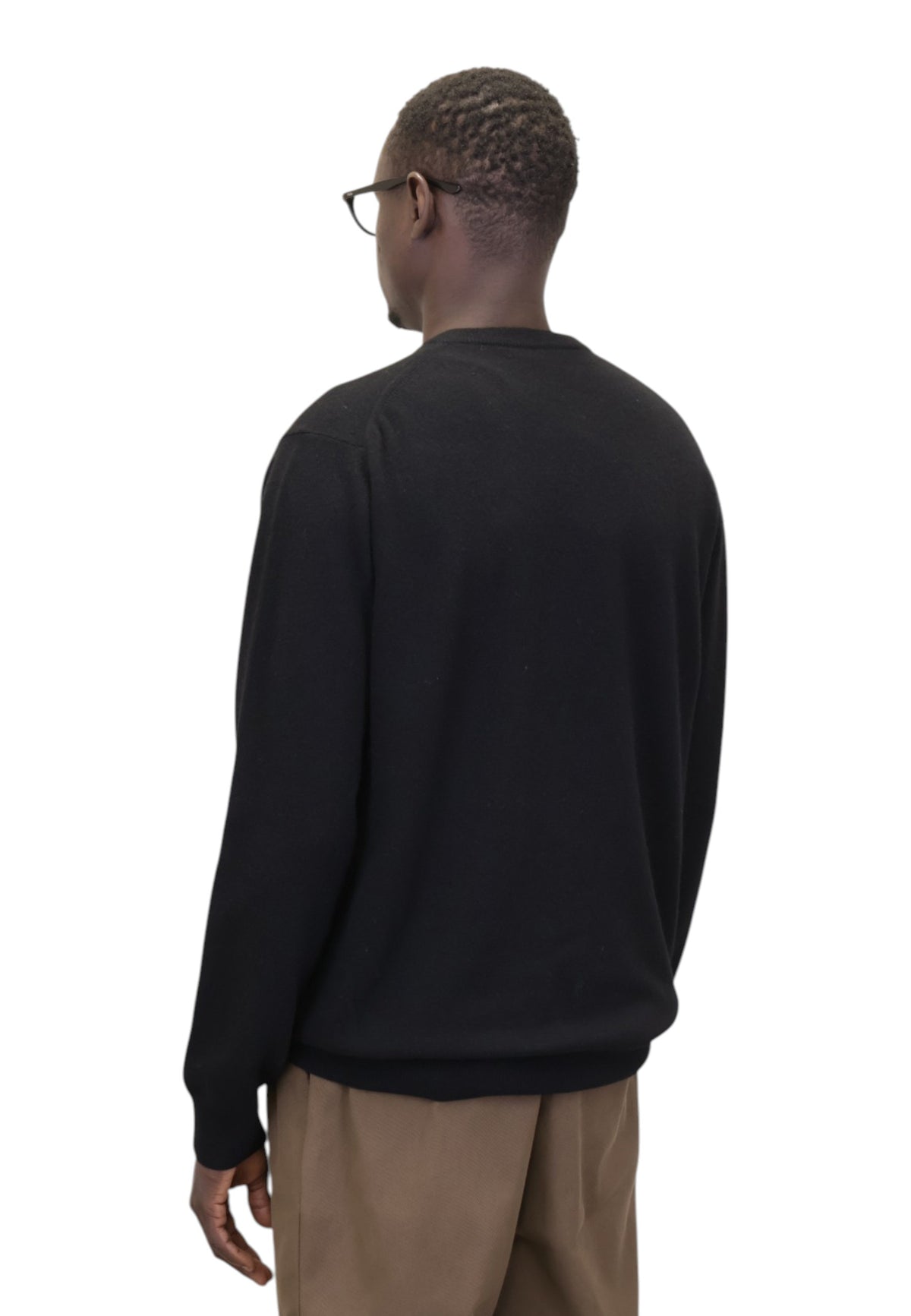 MAGLIE A GIROCOLLO Nero Mc2 Saint Barth