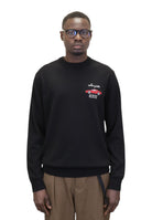 MAGLIE A GIROCOLLO Nero Mc2 Saint Barth