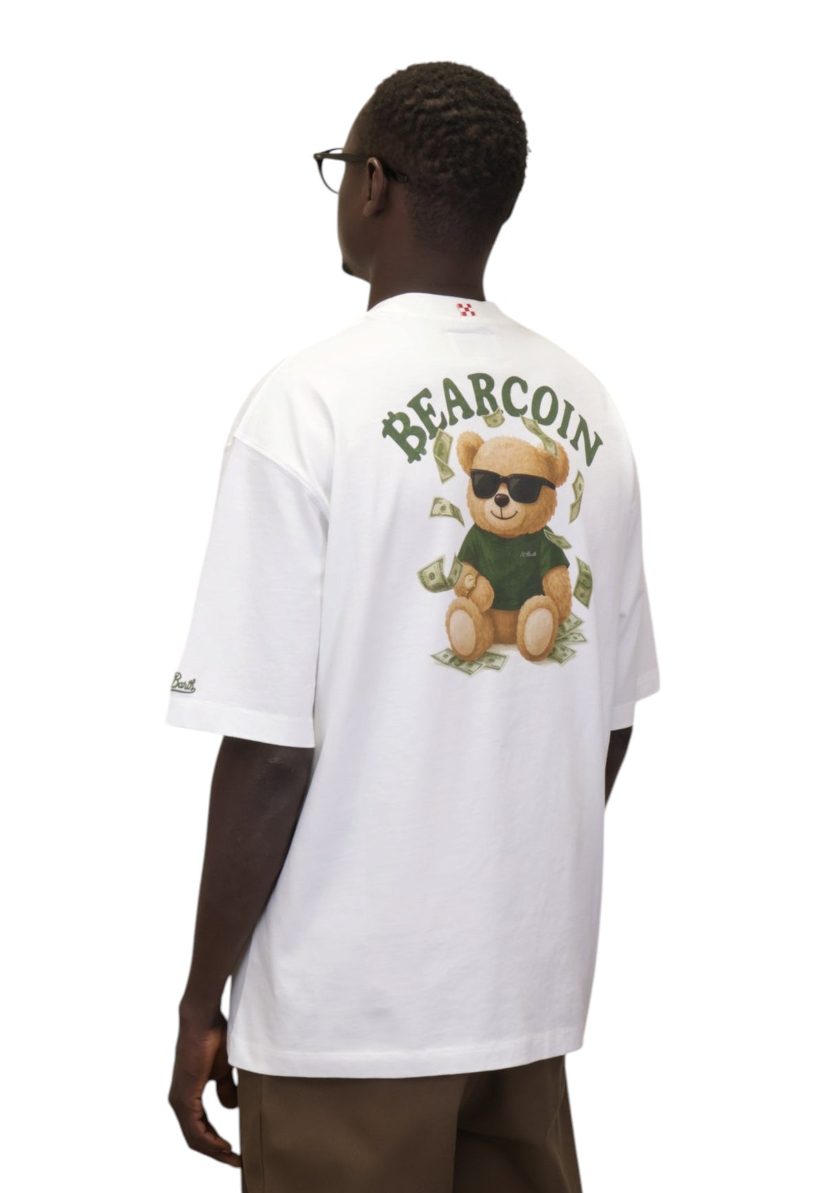 T-SHIRT Bianco Mc2 Saint Barth