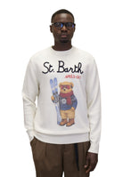 MAGLIE A GIROCOLLO Panna Mc2 Saint Barth