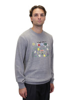 MAGLIE A GIROCOLLO Grigio Mc2 Saint Barth