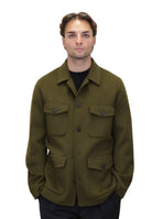 OVERSHIRT Verde Mc2 Saint Barth