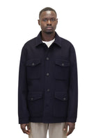 OVERSHIRT Blu Mc2 Saint Barth