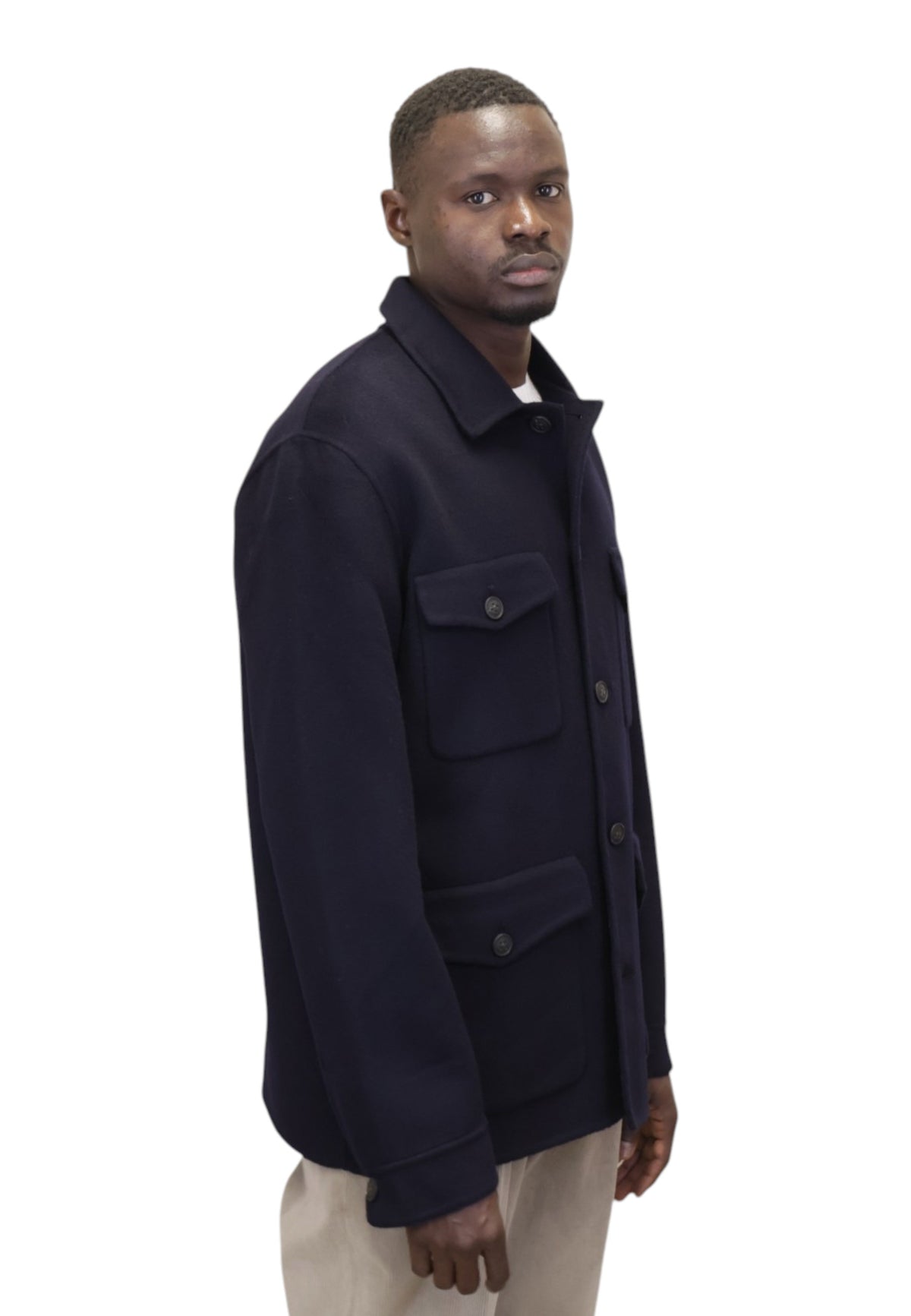 OVERSHIRT Blu Mc2 Saint Barth