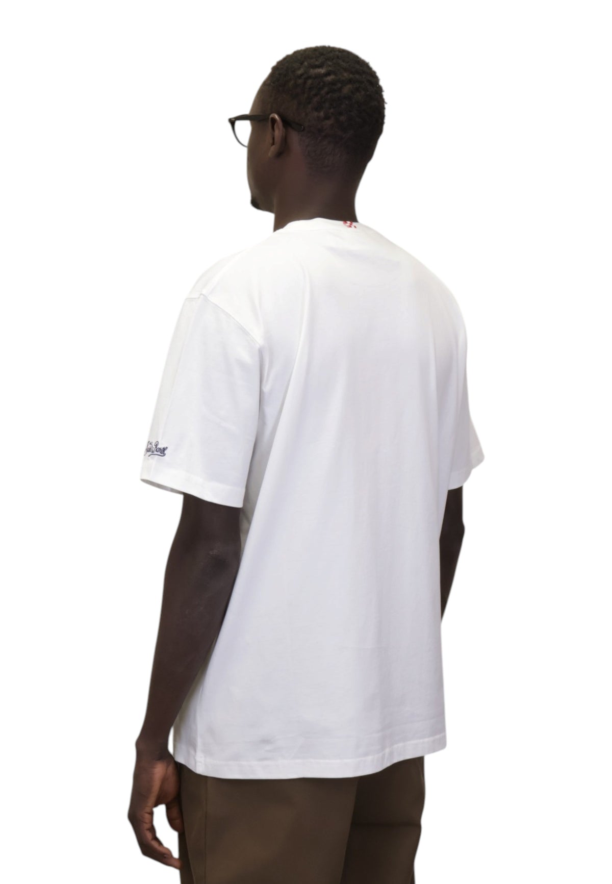 T-SHIRT Bianco Mc2 Saint Barth