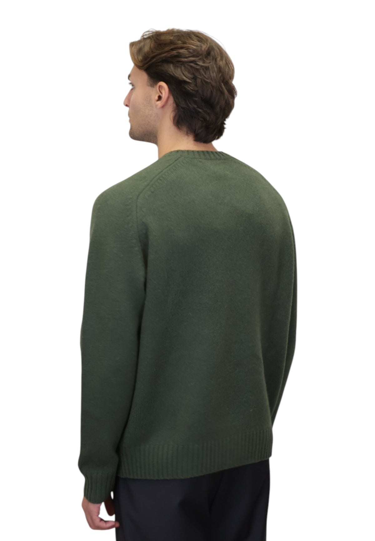 MAGLIE A GIROCOLLO Verde Mc2 Saint Barth