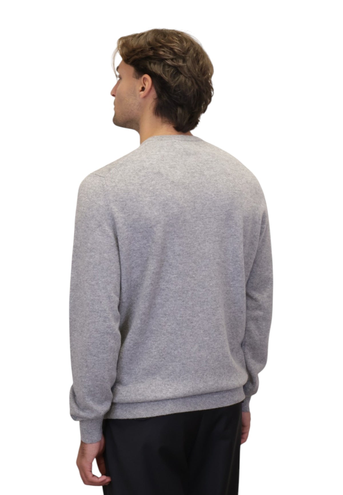 MAGLIE A GIROCOLLO Grigio Mc2 Saint Barth