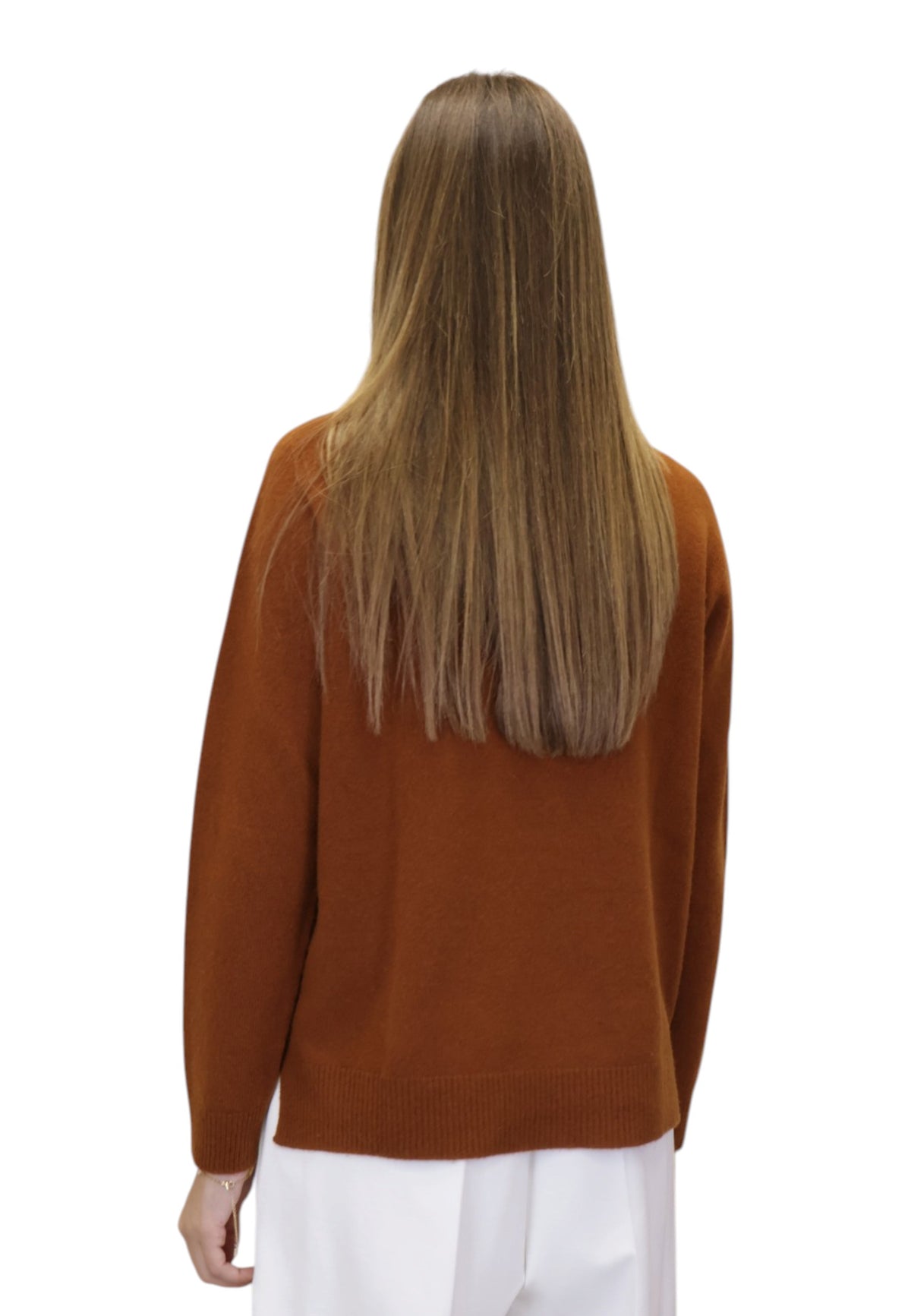 MAGLIE A GIROCOLLO Marrone Hekla & Co