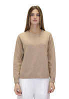 MAGLIE A GIROCOLLO Beige Hekla & Co