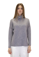 MAGLIE A LUPETTO Grigio Riviera Cashmere