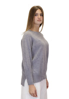MAGLIE A GIROCOLLO Grigio Riviera Cashmere