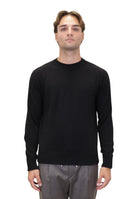 FELPE A GIROCOLLO Nero Riviera Cashmere