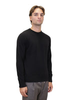 FELPE A GIROCOLLO Nero Riviera Cashmere