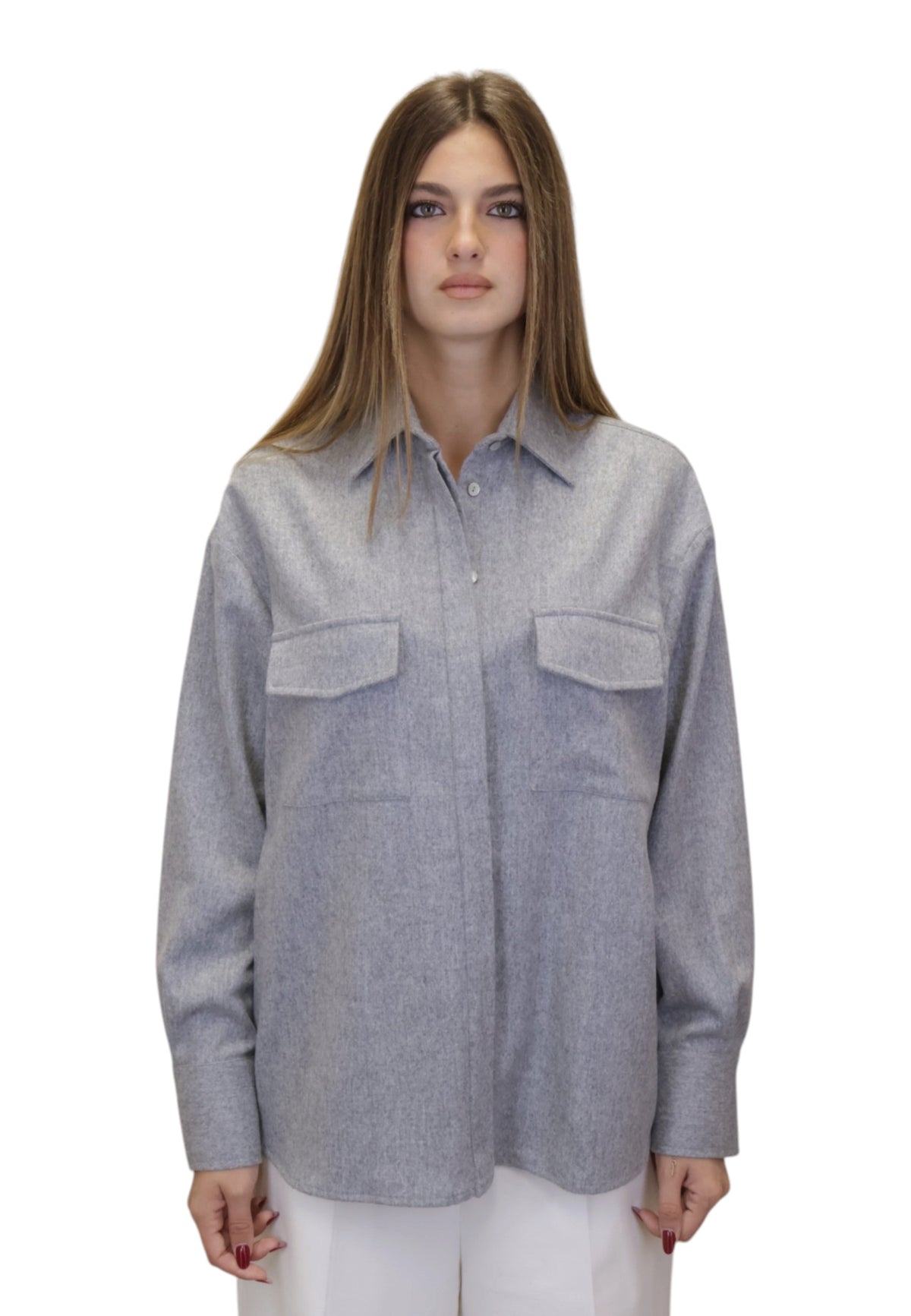 OVERSHIRT Grigio Barba Napoli