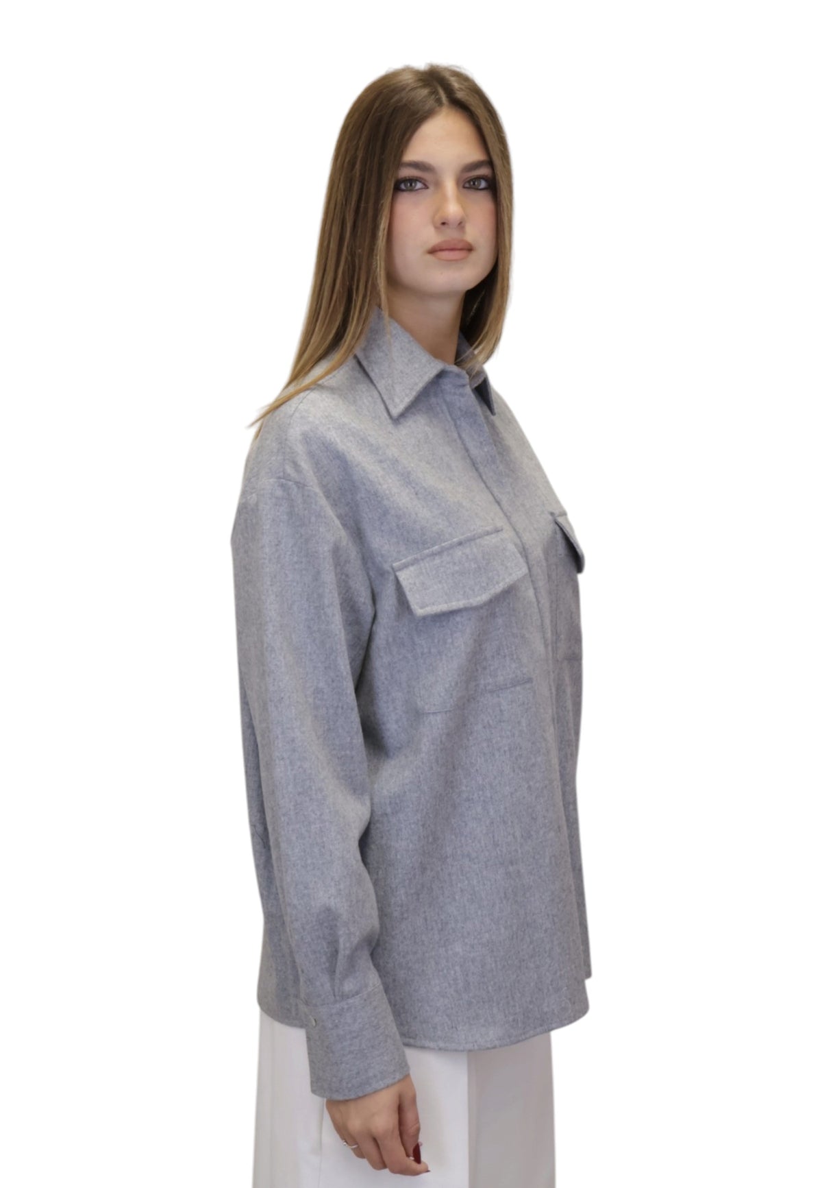 OVERSHIRT Grigio Barba Napoli