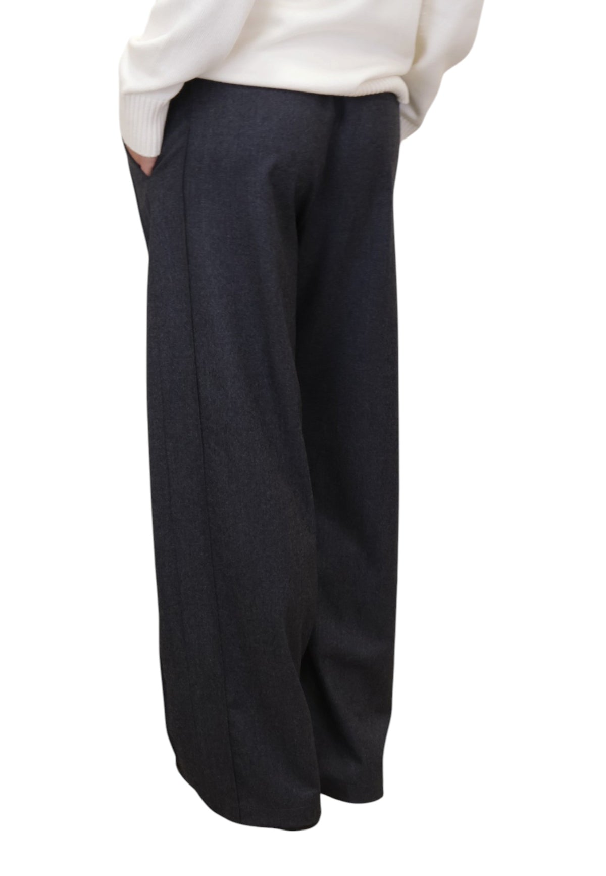 PANTALONI CON COULISSE Grigio Barba Napoli