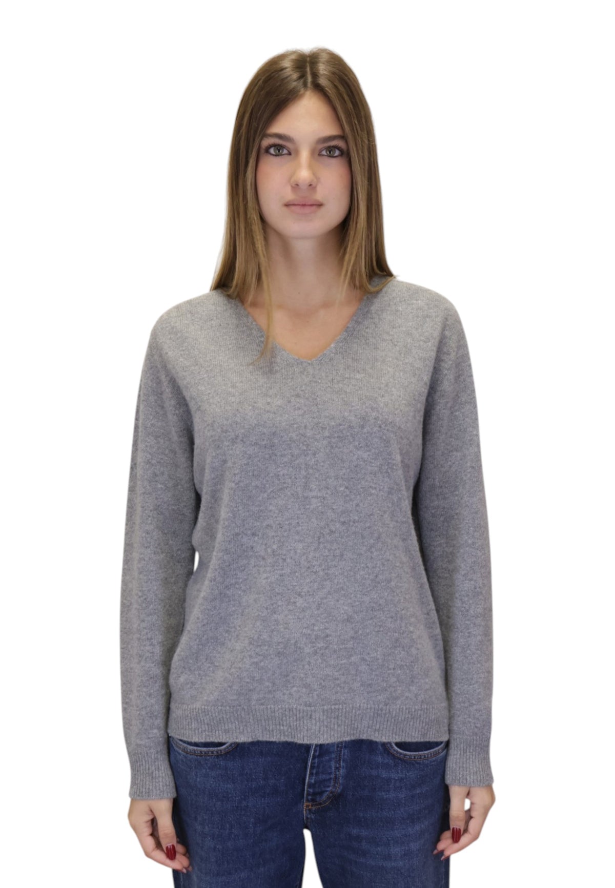 MAGLIE A V Grigio Hekla & Co