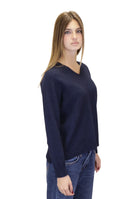 MAGLIE A V Blu Hekla & Co